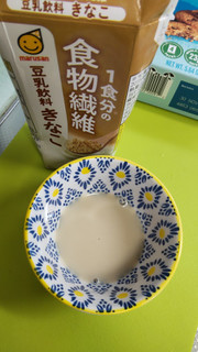 「マルサン 1食分の食物繊維 豆乳飲料 きなこ パック200ml」のクチコミ画像 by minorinりん さん