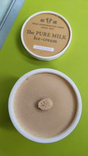 「ホウライ ピュアミルク アイスクリーム キャラメルミルク 110ml」のクチコミ画像 by minorinりん さん