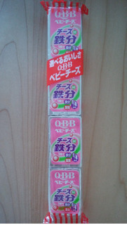 「Q・B・B チーズで鉄分ベビー 袋15g×4」のクチコミ画像 by ごま豆腐さん
