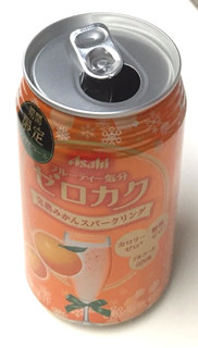 「アサヒ ゼロカク 完熟みかんスパークリング 缶350ml」のクチコミ画像 by エリリさん