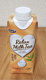 「エルビー Relax Milk Tea 330ml」のクチコミ画像 by みにぃ321321さん