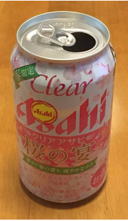 「アサヒ クリアアサヒ 桜の宴 缶350ml」のクチコミ画像 by エリリさん