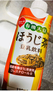 「スジャータめいらく 有機大豆使用 ほうじ茶 豆乳飲料 パック330ml」のクチコミ画像 by シナもンさん