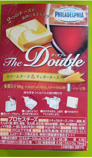 「クラフト フィラデルフィア The Double クリームチーズ＆チェダーチーズ 箱6個」のクチコミ画像 by minorinりん さん