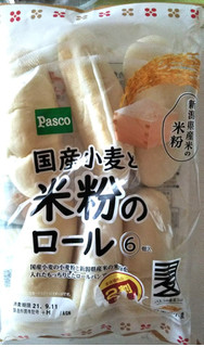 「Pasco 国産小麦と米粉のロール 袋6個」のクチコミ画像 by シロですさん