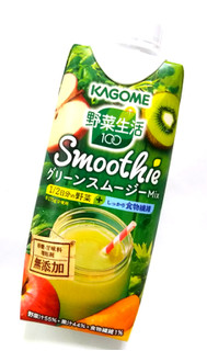 「カゴメ 野菜生活100 Smoothie グリーンスムージーMix パック330ml」のクチコミ画像 by つなさん