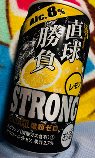 「合同酒精 チューハイ 直球勝負 ストロング レモン 糖類ゼロ 缶350ml」のクチコミ画像 by シナもンさん