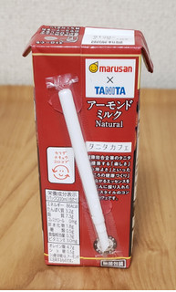 「マルサン タニタカフェ監修 アーモンドミルク ナチュラル 砂糖不使用 パック200ml」のクチコミ画像 by みにぃ321321さん