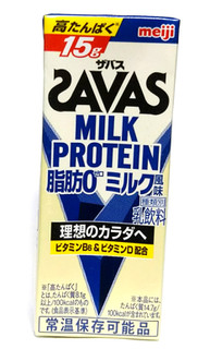 「明治 ザバス MILK PROTEIN 脂肪0 ミルク風味 パック200ml」のクチコミ画像 by つなさん