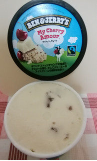 「BEN＆JERRY’S マイチェリーアムール カップ120ml」のクチコミ画像 by ちるおこぜさん