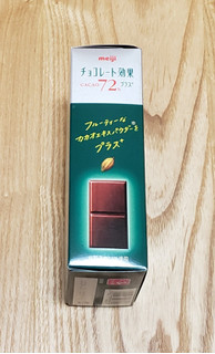 「明治 チョコレート効果プラスCACAO72％ 箱75g」のクチコミ画像 by みにぃ321321さん