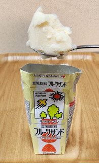 「キッコーマン 豆乳飲料 フルーツサンド パック200ml」のクチコミ画像 by みにぃ321321さん