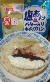 「ヤマザキ 塩あん＆バター入りホイップパン 1個」のクチコミ画像 by uhkkieさん