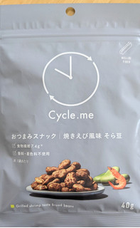 「Cycle.me おつまみえび風味そら豆 袋40g」のクチコミ画像 by まめぱんださん