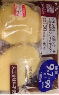 「ローソン ブランのチーズ蒸しケーキ 北海道産クリームチーズ」のクチコミ画像 by レビュアーさん