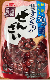 「イチビキ 甘さすっきりのぜんざい 糖質カロリー50％オフ 袋150g」のクチコミ画像 by 骨なしスケルトンさん