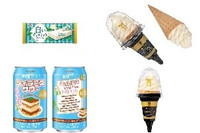 今週新発売のクリーミーな食べものまとめ!『白いチョコミントアイスバー』、『金のワッフルコーン マダガスカルバニラ』など♪