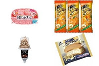 今週新発売のアイスクリーム🍨🍦まとめ！『雪見だいふく　ハートのいちご』、『大人なガリガリ君　濃いみかん』など♪