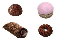 今週新発売のココア味まとめ！『トリュフショコラドーナツ ノワール』、『いちごのショコラボウル』など♪