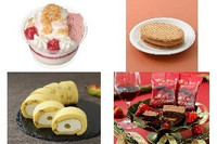 今週新発売のおやつ🍩まとめ!『プリンケーキパフェ いちごとミルク』、『クリスピーキャラメルサンド』など♪