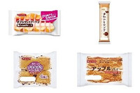 今週新発売の菓子パン🍫まとめ！『ドーナツステーション　ダブルサンドドーナツ　苺ジャム＆ホイップ』、『ほわいとロング　カフェオレクリーム』など♪