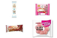今週新発売の菓子パン🍫まとめ！『やわらか北海道ミルクロール』、『たっぷりホイップジャムパン』など♪