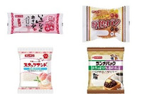 今週新発売の菓子パン🍫まとめ！『熟ふわロール いちごジャム＆ホイップ』、『4色パン』など♪