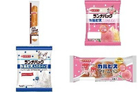 今週新発売の菓子パン🍫まとめ！『ナイススティック　ザクザクチョコクリーム』、『カルピス　入りホイップ　完熟白桃』など♪