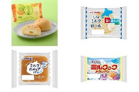 今週新発売の菓子パン🍫まとめ！『冷やして食べるとろけるくりーむパン 赤肉メロン』、『北海道ミルクロール』など♪