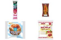 今週新発売の菓子パン🍫まとめ！『ロングスティック　イチゴミルク』、『ふ菓子みたいなケーキ』など♪
