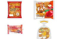 今週新発売の菓子パン🍫まとめ！『チョコクリームデニッシュ』、『ミニずっしりデニッシュ　りんご』など♪