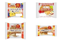 今週新発売の菓子パン🍫まとめ！『スイートポテト蒸しケーキ』、『もちっとアップル』など♪