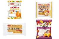 今週新発売の菓子パン🍫まとめ！『スナックサンド 蒲郡みかん＆ミルク』、『プチチーズデニッシュ』など♪