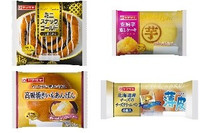 今週新発売の菓子パン🍫まとめ！『ミニスナックゴールド ごま香るあん』、『安納芋蒸しケーキ』など♪