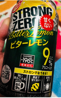 「サントリー ‐196℃ ストロングゼロ ビターレモン 缶350ml」のクチコミ画像 by シナもンさん
