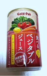 「ゴールドパック 食べるベジタブルジュース 缶160g」のクチコミ画像 by シロですさん