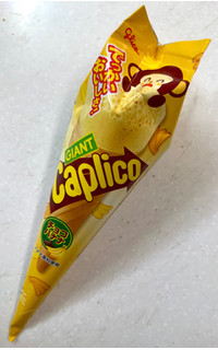 「江崎グリコ ジャイアントカプリコ チョコバナナ味 1個」のクチコミ画像 by SANAさん