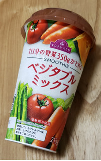 「トップバリュ SMOOTHIE 1日分の野菜350gがとれる ベジタブルミックス カップ215g」のクチコミ画像 by みにぃ321321さん