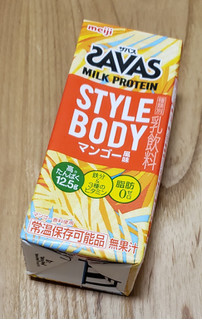 「ザバス MILK PROTEIN STYLE BODY マンゴー風味 パック200ml」のクチコミ画像 by みにぃ321321さん