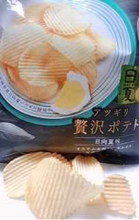 「YBC アツギリ贅沢ポテト 日向夏味 袋60g」のクチコミ画像 by nag～ただいま留守にしております～さん