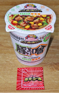 「日清食品 カップヌードル スーパー合体シリーズ 味噌＆旨辛豚骨 カップ84g」のクチコミ画像 by 7GのOPさん