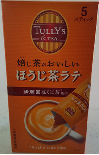 「伊藤園 TULLY’S＆TEA 焙じ茶がおいしいほうじ茶ラテ 18g×5本」のクチコミ画像 by るったんさん