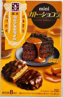 「森永製菓 ミニガトーショコラ ミルクキャラメル 箱8個」のクチコミ画像 by SANAさん