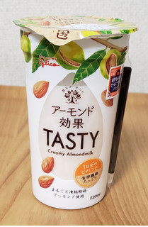 「江崎グリコ アーモンド効果 TASTY クリーミー アーモンドミルク カップ220ml」のクチコミ画像 by みにぃ321321さん