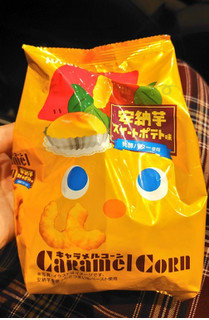 「東ハト キャラメルコーン 安納芋スイートポテト味 65g」のクチコミ画像 by 果季口さん
