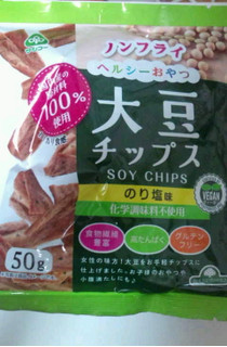 「サンコー 大豆チップス のり塩味 50g」のクチコミ画像 by ふりこさん