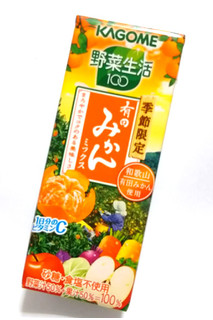 「カゴメ 野菜生活100 有田みかんミックス パック195ml」のクチコミ画像 by つなさん