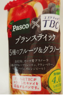 「Pasco ブランスティック 5種のフルーツ＆グラノーラ 袋1個」のクチコミ画像 by もぐのこさん