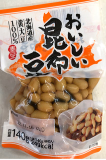 「味の菊一 おいしい昆布豆 140g」のクチコミ画像 by SANAさん