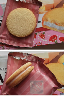 「森永製菓 ディアバターガレットサンド ミルククリーム 箱6個」のクチコミ画像 by にゅーんさん